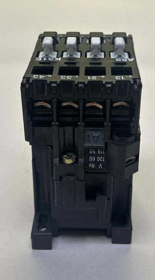 Used ABB,K31E,CONTACTOR 110/120V COIL