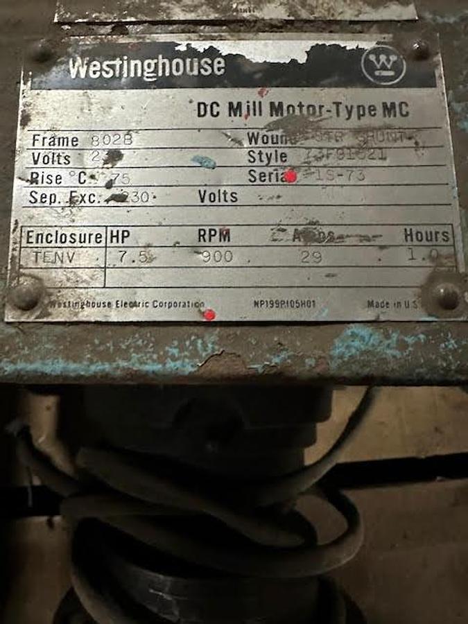 Used Westinghouse MC802B