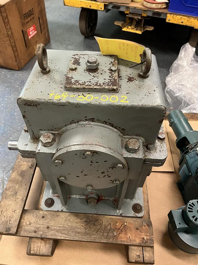 Used HORSBURGH & SCOTT,WB-1300-T,WORM GEAR SPEED REDUCER RATIO 40 3.12HP 720RPM