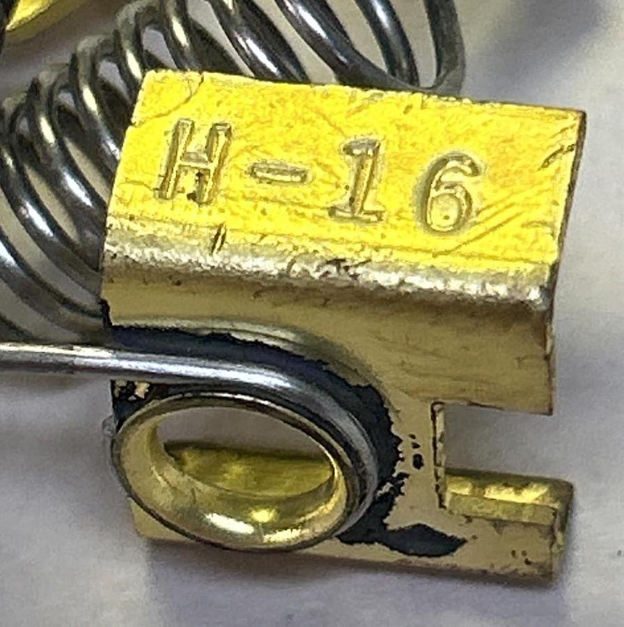 Used FURNAS,H16,THERMAL OVERLOAD HEATER ELEMENT LOT OF 3