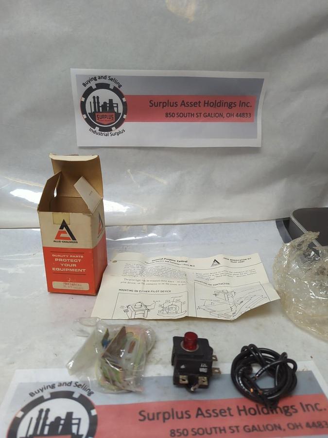 ALLIS CHALMERS,25-107-198-801,GENERAL PURPOSE CONTROL PILOT LIGHT KIT NOS