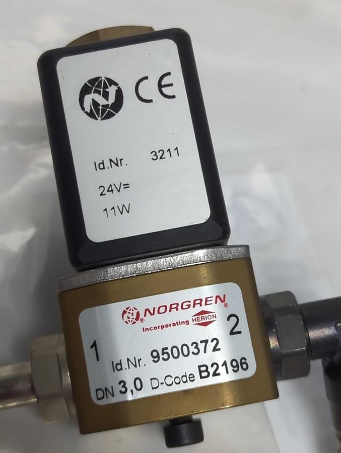 Used NORGREN,9500372,SOLENOID VALVE B2196 PRE-OWNED