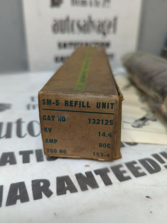 S & C,132125,SM-5 REFILL UNIT KV-14.4 AMP-80E TCC NO-153-4 NOS