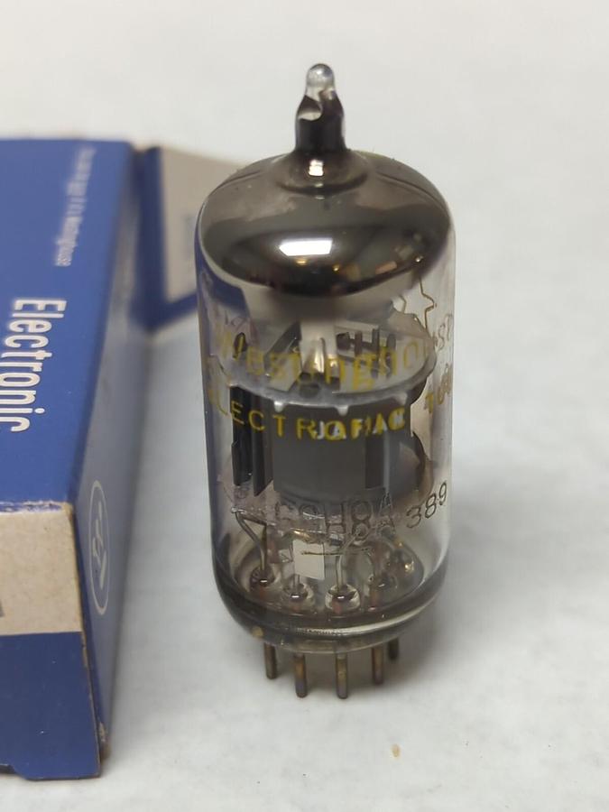 WESTINGHOUSE,6GH8A,ELECTRONIC TUBE LOT OF 2 NOS