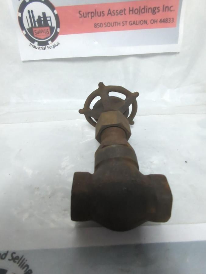 Used HENRY VOGT,E-30104R10,METER/GATE VALVE 1/2 INCH PRE-OWNED