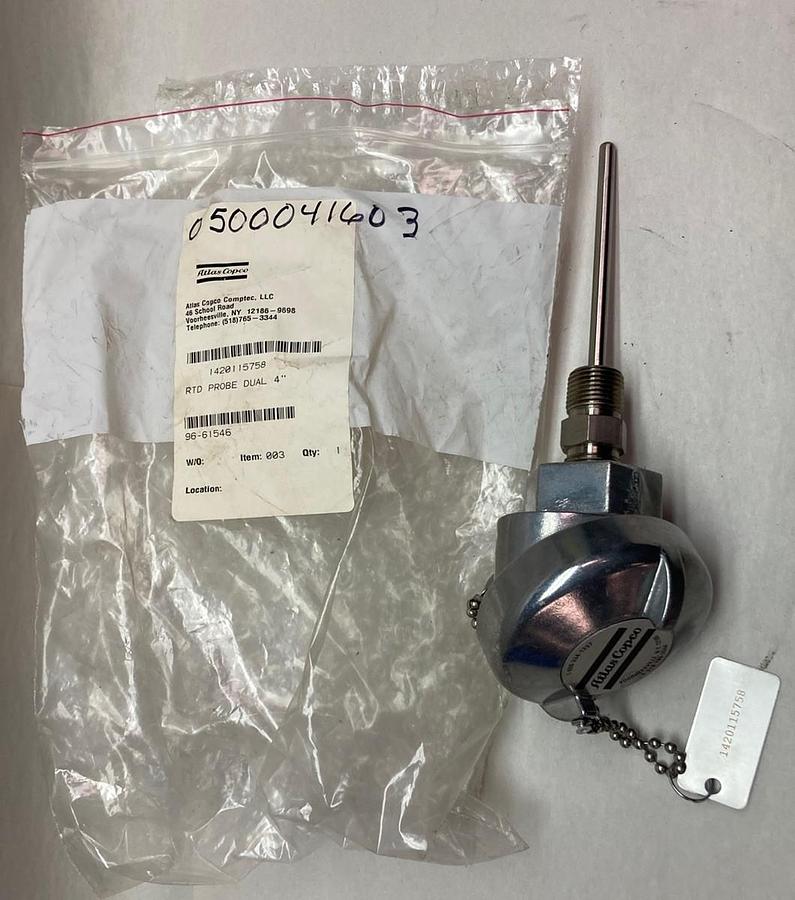 Used Atlas Cooper,1420115758,RTD Probe Dual 4 Inch