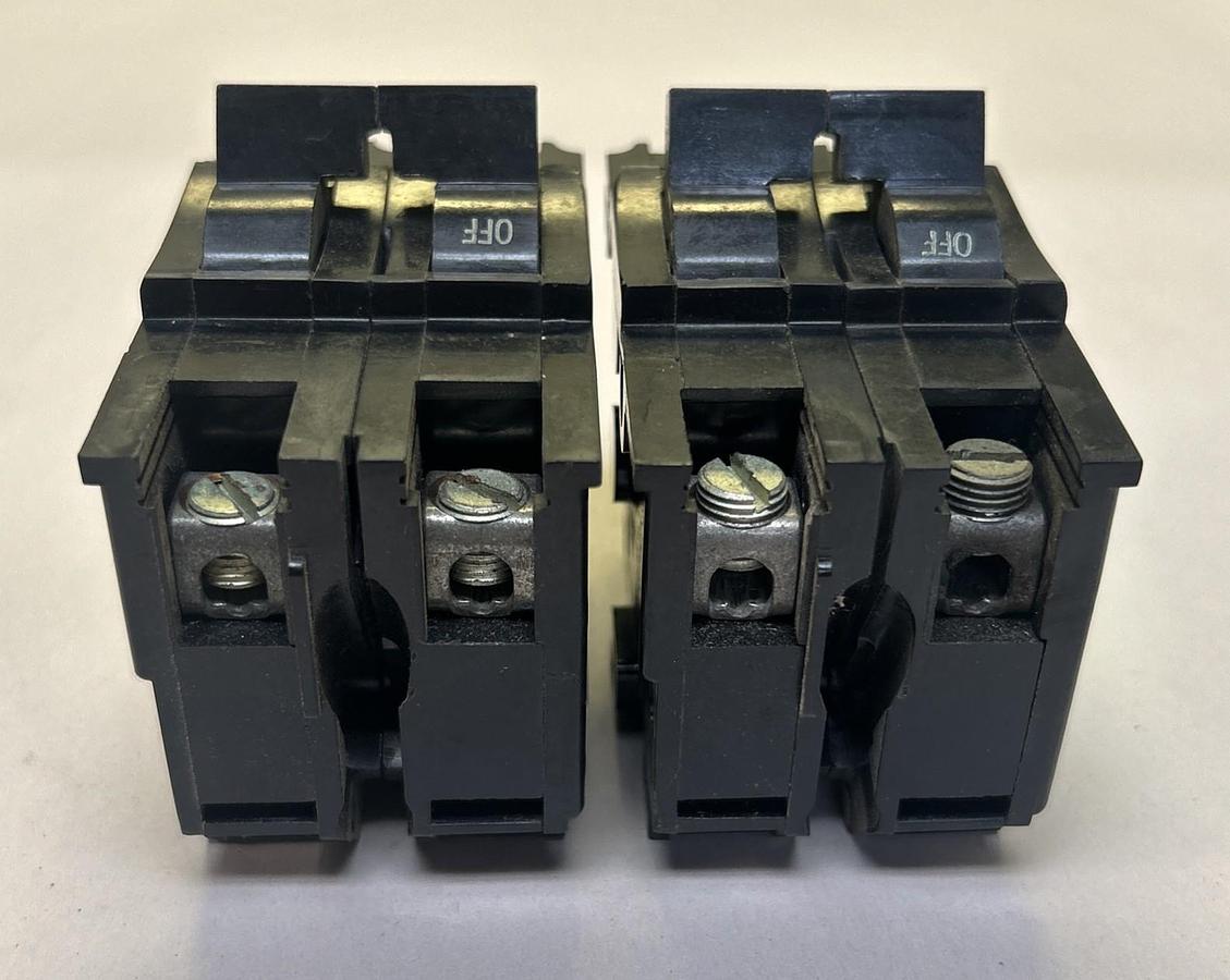 Used FEDERAL PACIFIC,NA230,CIRCUIT BREAKER 30A 120/240V 2P LOT OF 2