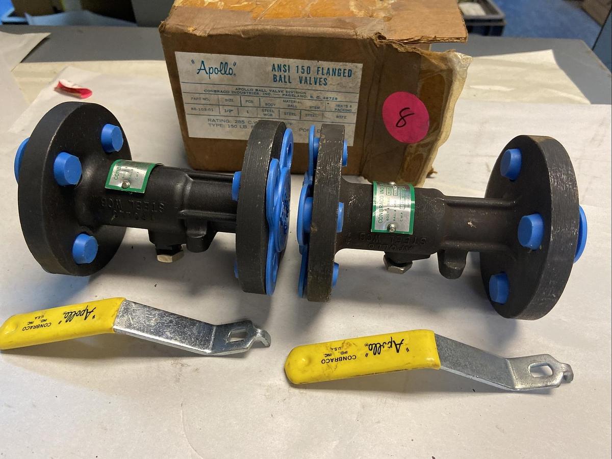 Apollo,88-103-01,1/2 INCH Ball Valve 285CWP Lot of 2