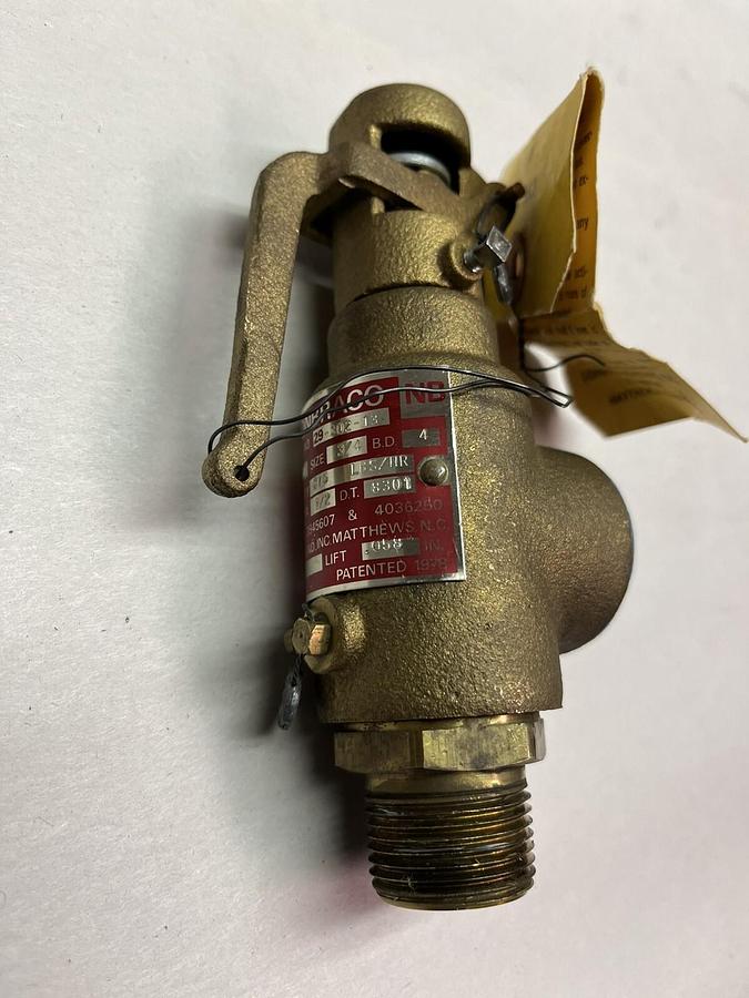 CONBRACO,29-302-13,PRESSURE RELIEF VALVE SIZE 3/4 PRESSURE 60