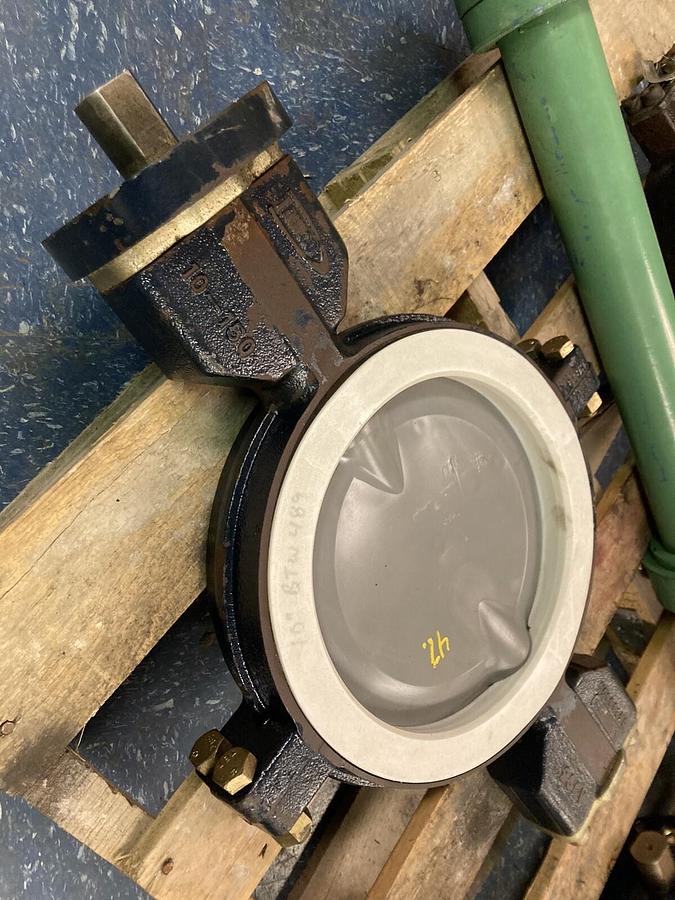 Used Durco,DX83440A,Butterfly Valve 10-150 PSI 10 Inch