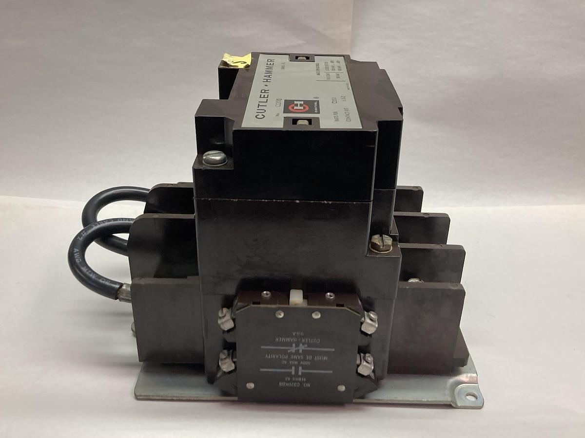Used Cutler-Hammer,C32KN3,Series A1 3-Pole Contactor 200A 480/600V