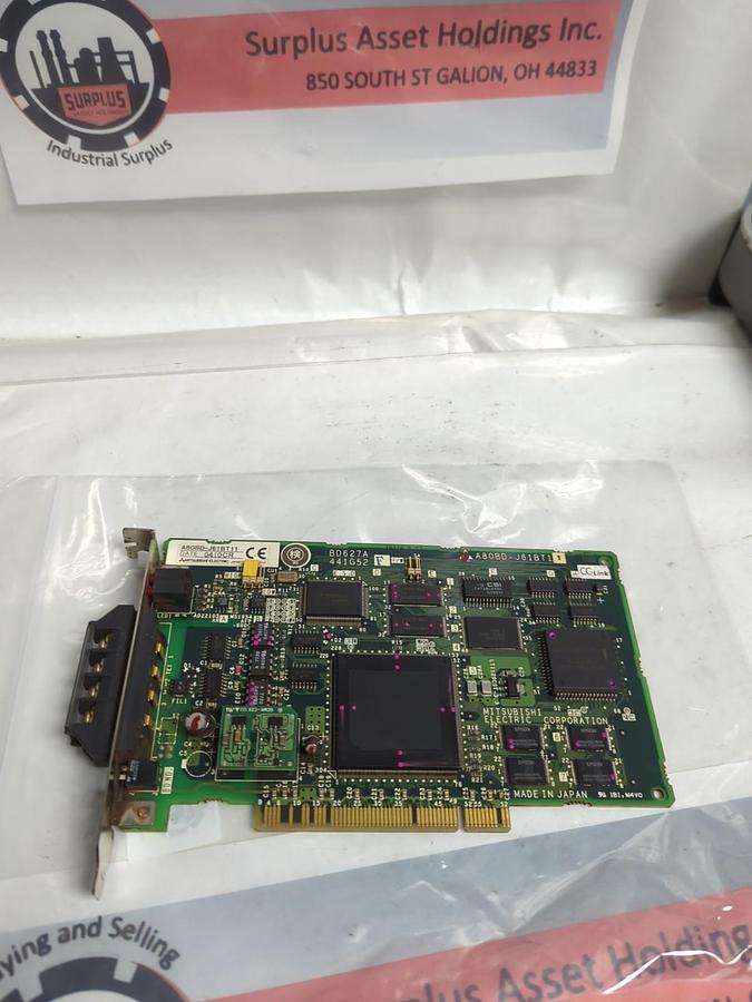 Used MITSUBISHI,A80BD-J61BT11,COMMUNICATION CARD PRE-OWNED