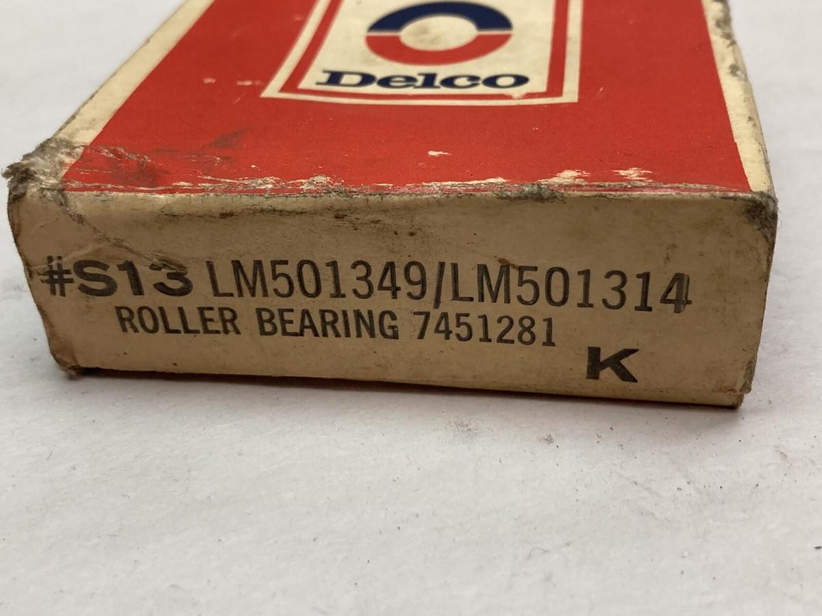 Delco,LM501349/LM501314,NDH Bearing