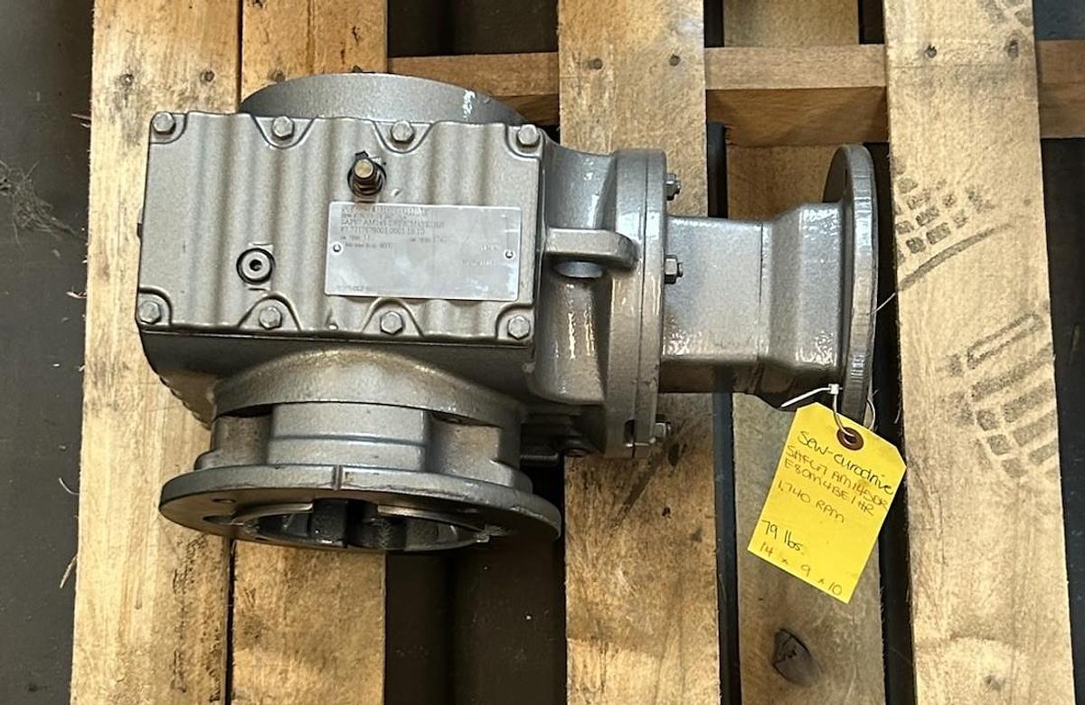 Used SEW-EURODRIVE,SAF67AM145DRE80M4BE1HR,GEAR REDUCER 1740RPM