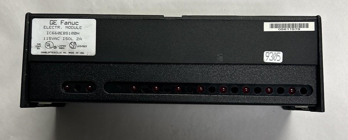 Used GE FANUC,IC660EBS100H,GENIUS BLOCK I/O MODULE