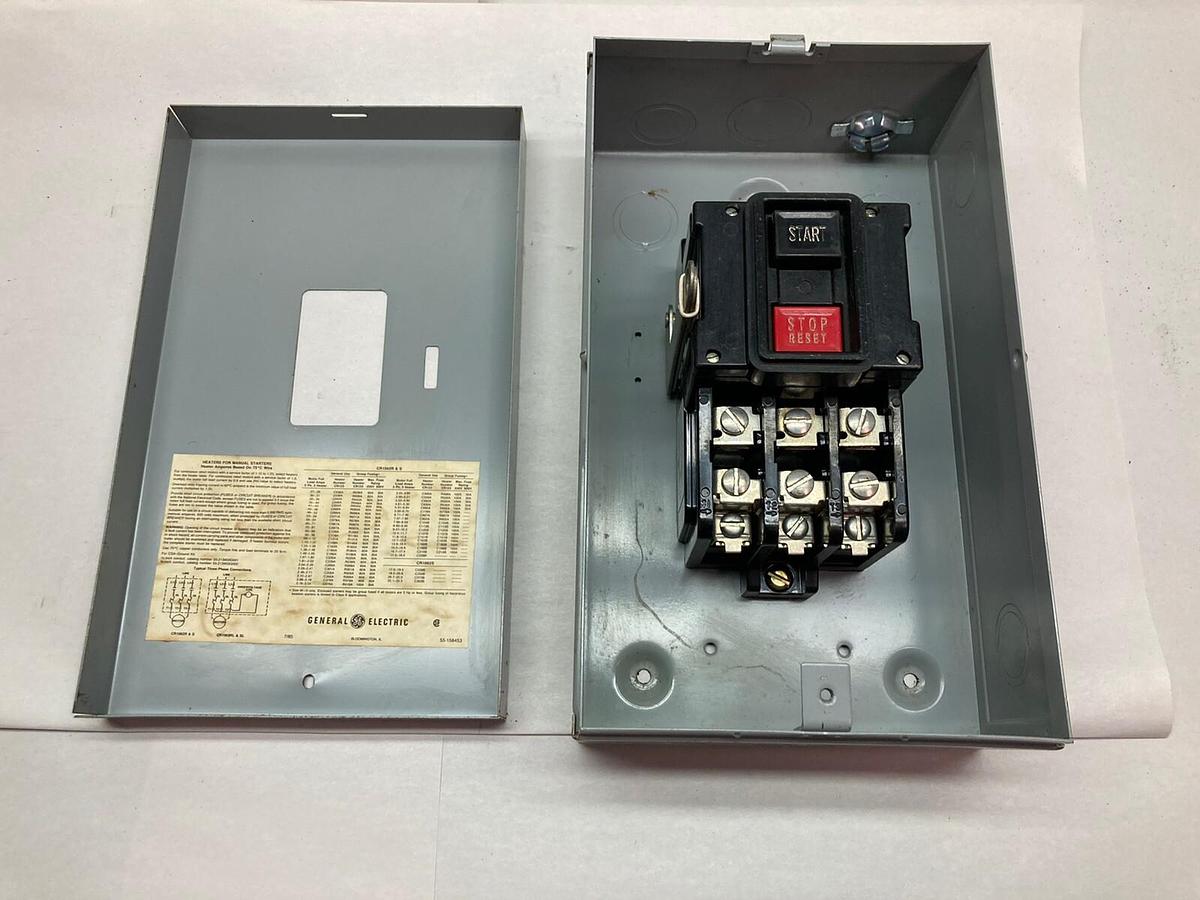 Used General Electric,CR1062R & S,Type 1 Enclosure