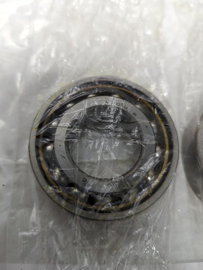 Used SKF,7206B,ANGULAR CONTACT BEARING LOT OF 2 PRE-OWNED