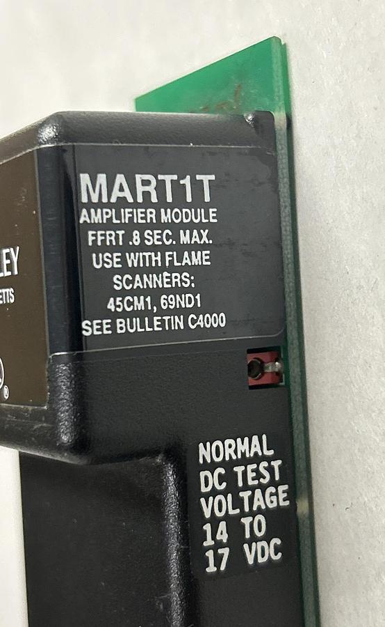 ALLEN BRADLEY,FIREYE 45CM1,FLAME AMPLIFIER MODULE NOS