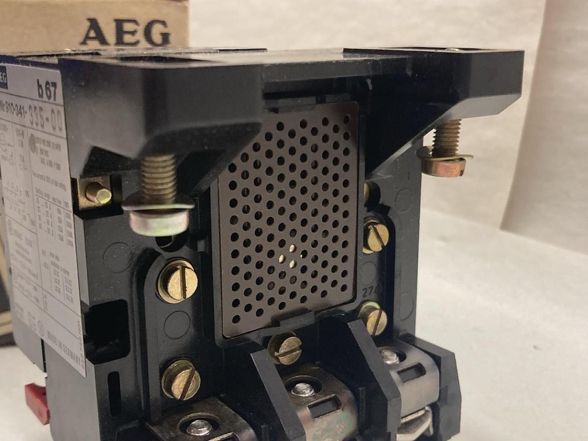AEG Contactor,b 67 E-Nr 910-341-335-00,Contactor 600Vac