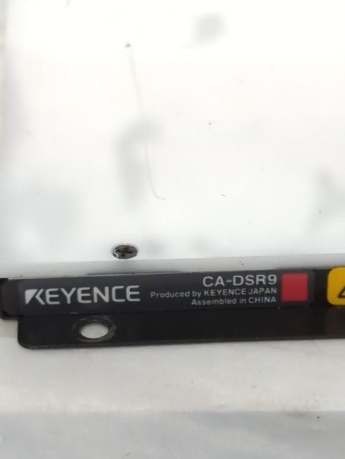 Used KEYENCE,CA-DSR9,LED BACKLIGHT VISION SYSTEM ILLUMINATOR PRE-OWNED