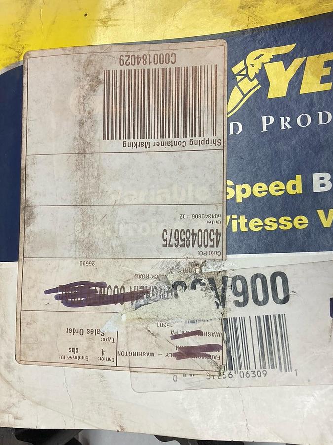 Goodyear,4836V900,Variable Speed Belts