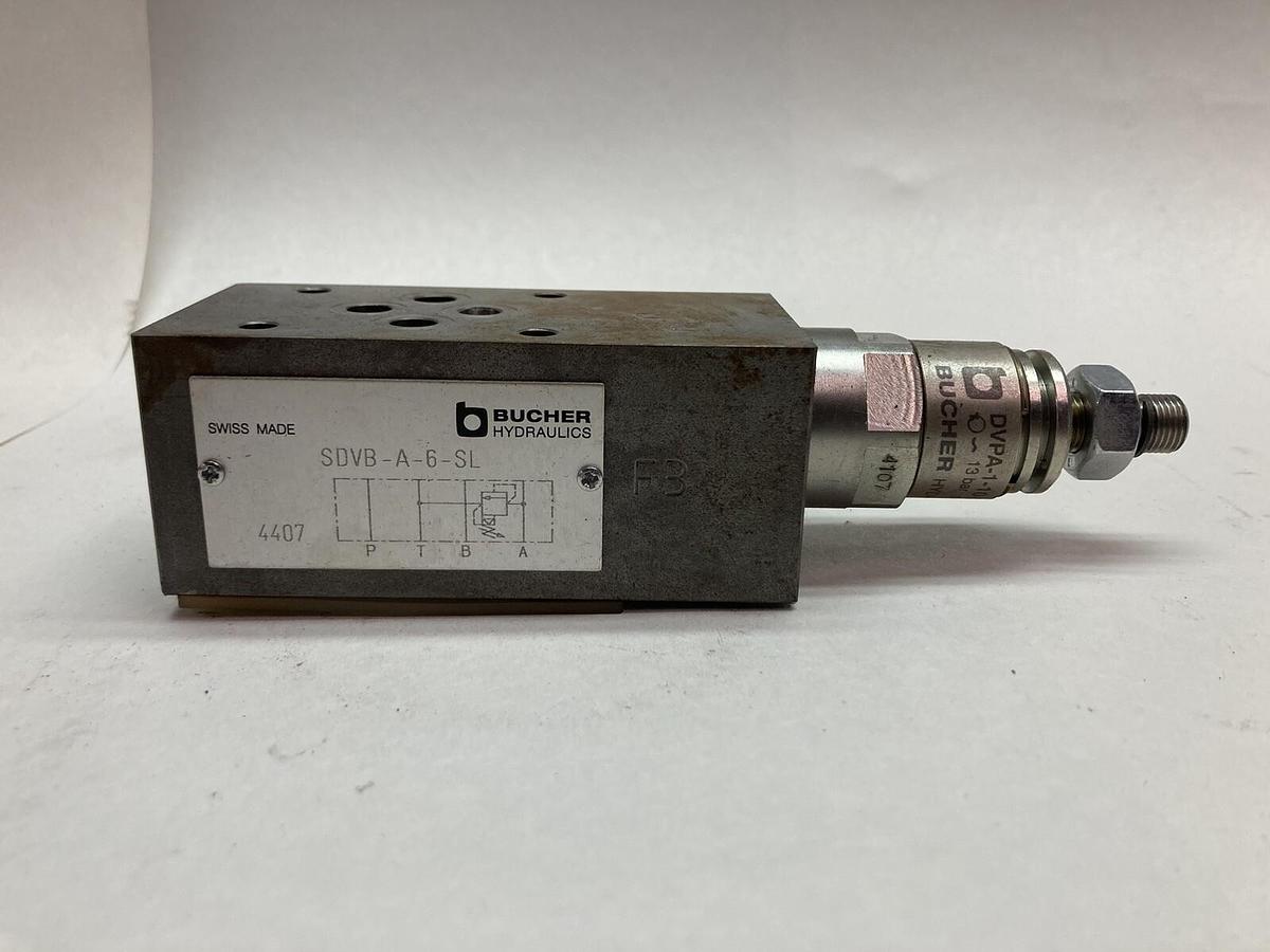Bucher,SDVB-A-6-SL,Valve Block