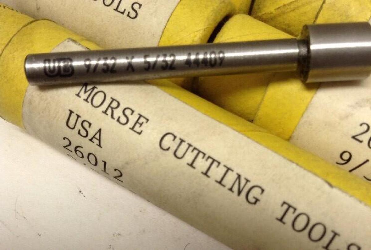 Morse,26012,Counterbore Pilot  9/32 IN Carbon Steel LOT OF 5