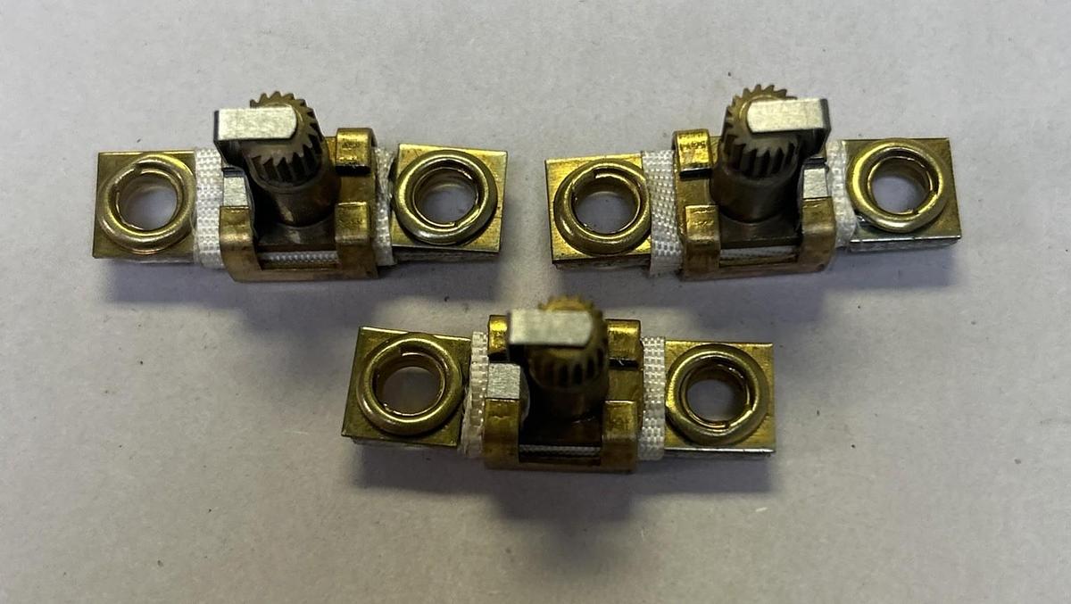 Used SQUARE D,A1.75,THERMAL OVERLOAD HEATER ELEMENT LOT 3