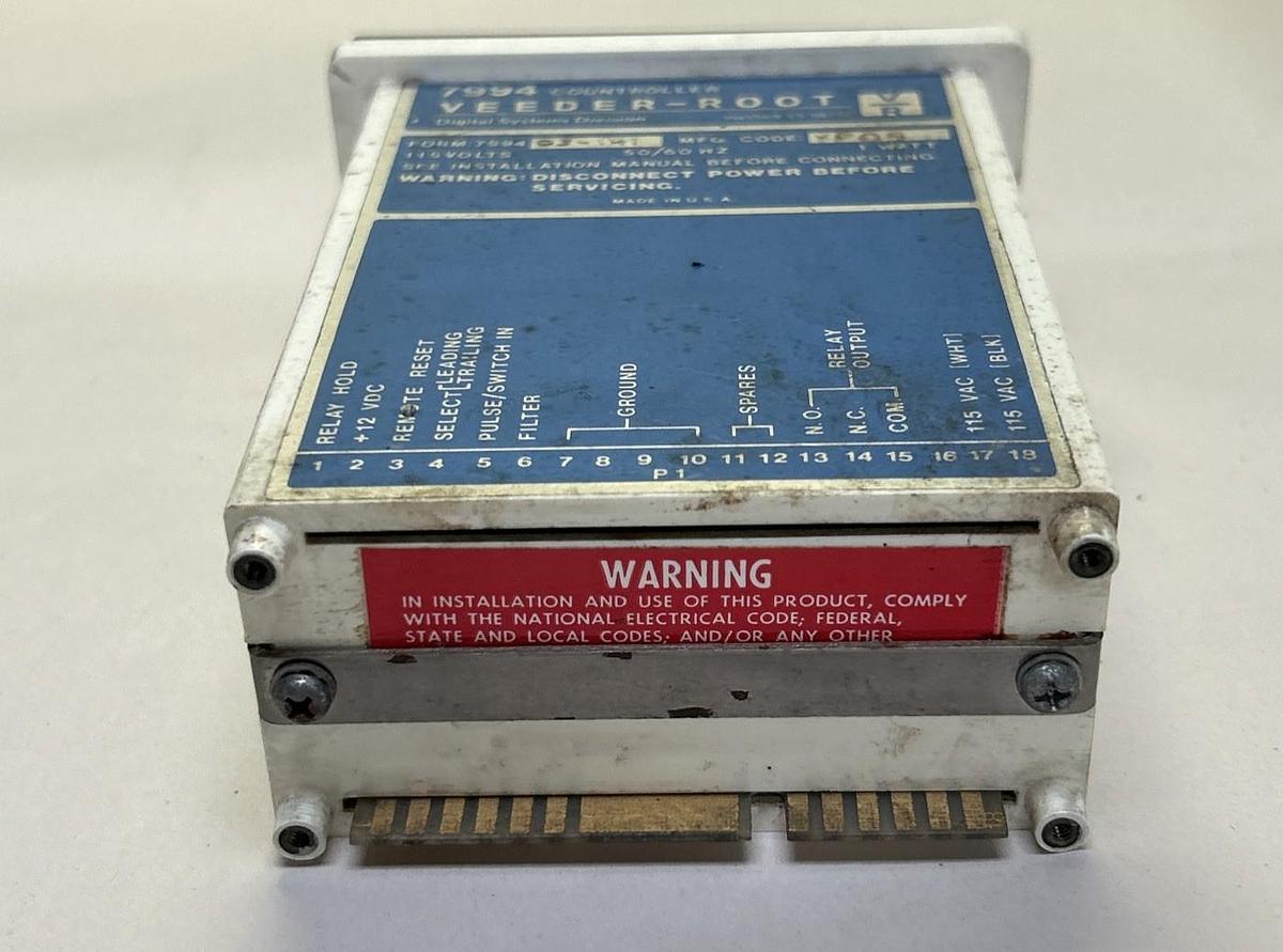 Used VEEDER-ROOT,7994-03-141,COUNTROLLER 115V