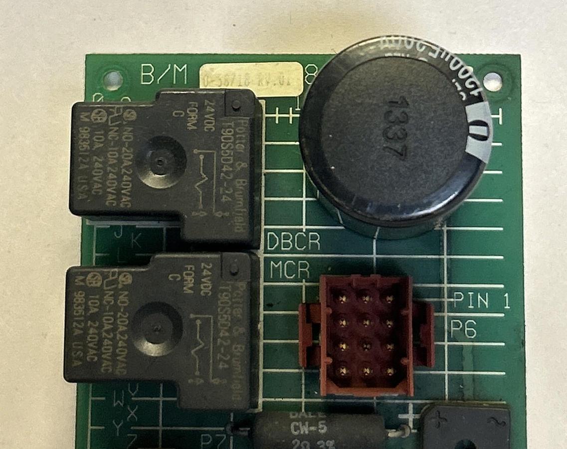 Used RELIANCE,0-58718,FP3000 FLEXPAK RELAY RECTIFIER BOARD