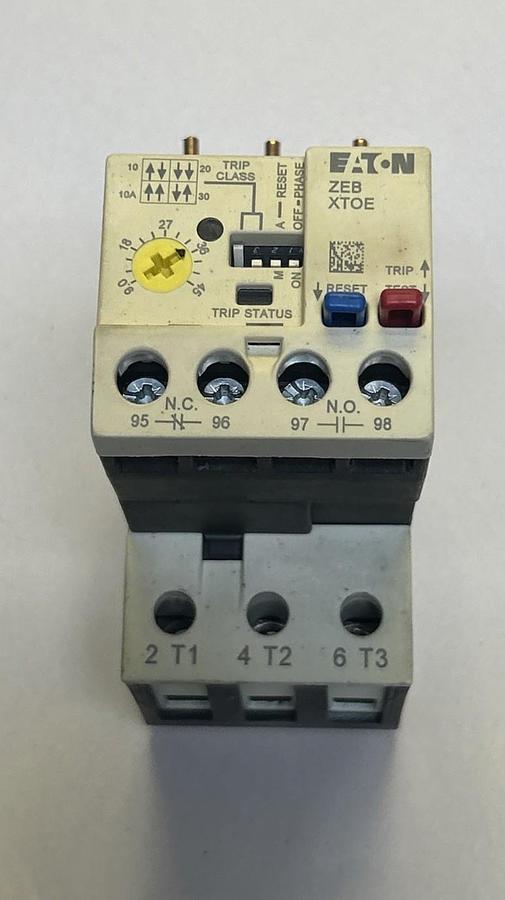 Used EATON,XTOE045DCS,OVERLOAD RELAY