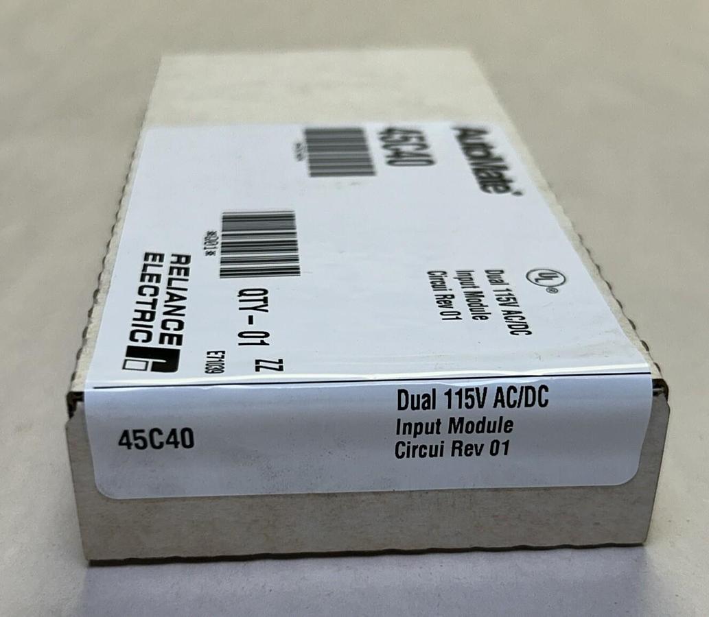 Used RELIANCE ELECTRIC AUTOMATE,45C40,INPUT MODULE NEW