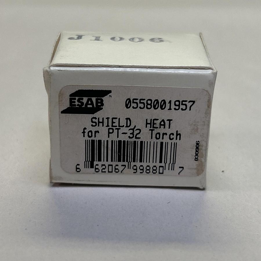 Used ESAB,0558001957,HEAT SHIELD FOR PT-32 TORCH NOS