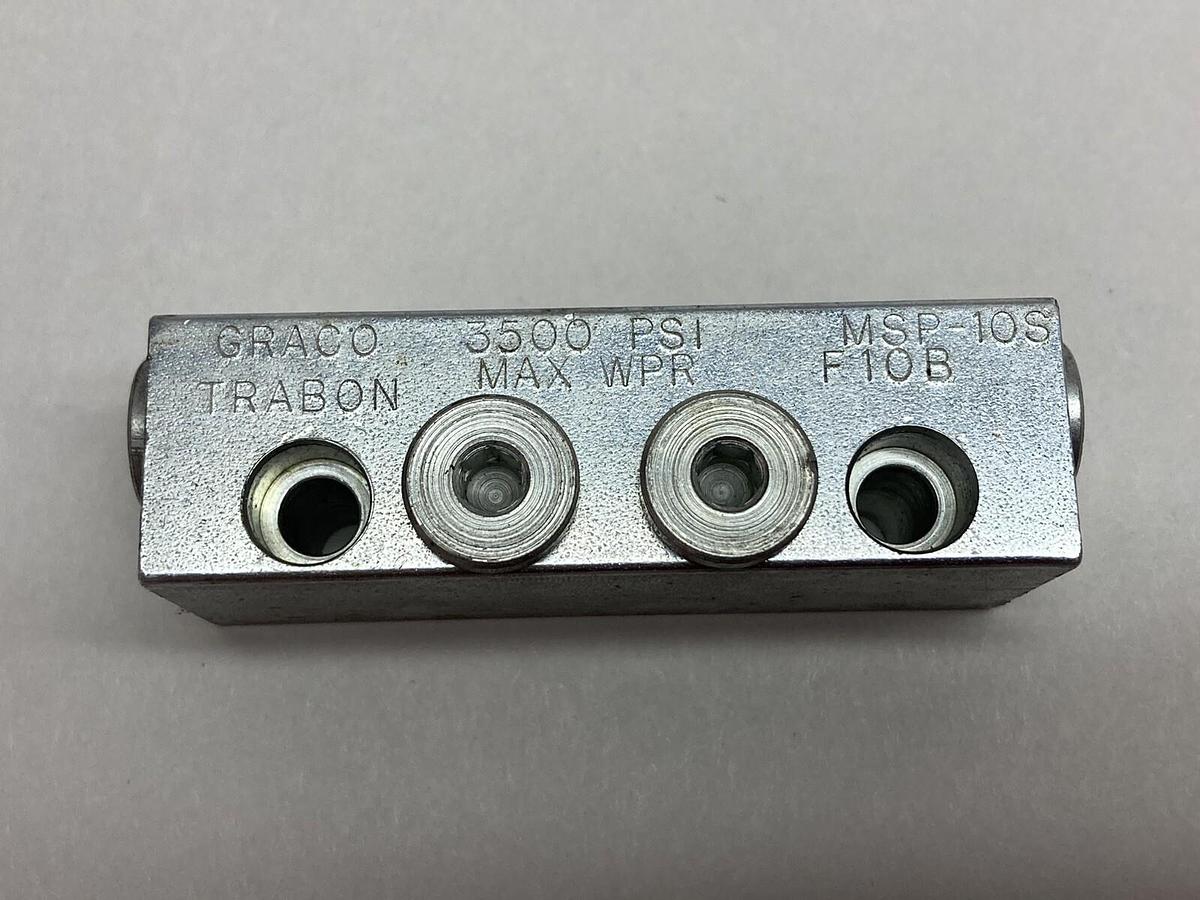 Graco Trabon,MSP-10S,Modular Divider Valve Block