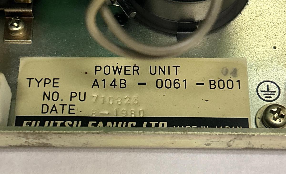 Used FANUC,A14B-0061-B001,POWER SUPPLY UNIT 5A 220V