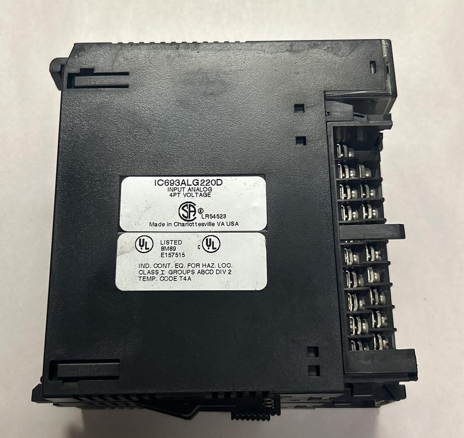 Used GE FANUC,IC693ALG220D,INPUT MODULE LOT OF 2