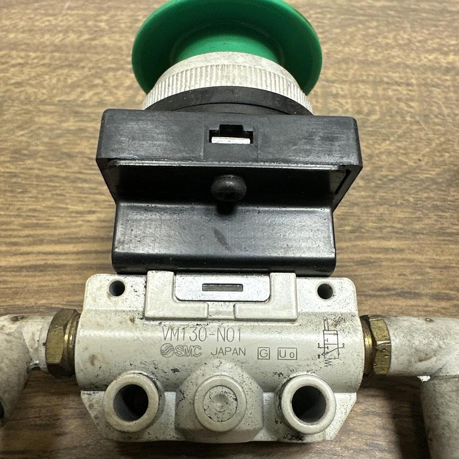 Used SMC,VMI130-N01,w/Push Button LOT of 2