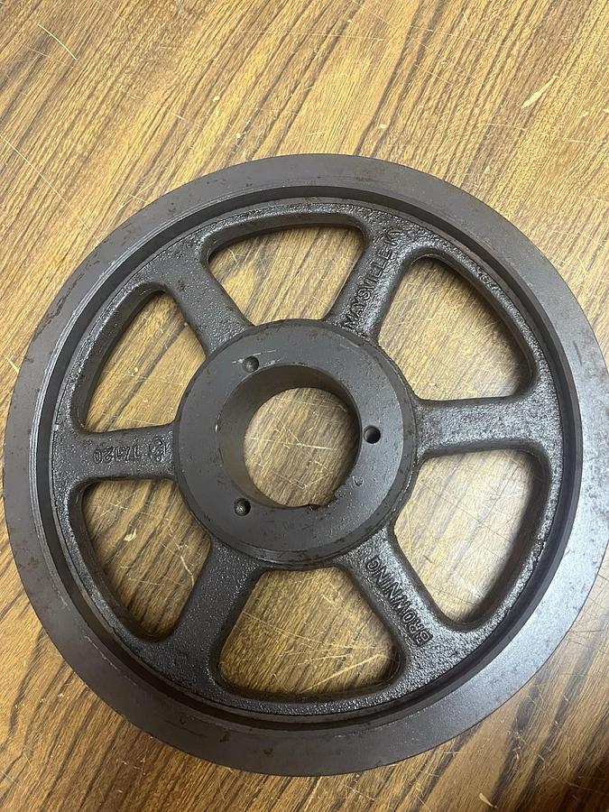 BROWNING,3TA120,V-BELT PULLEY 12-1/4" OD 3 GROOVE