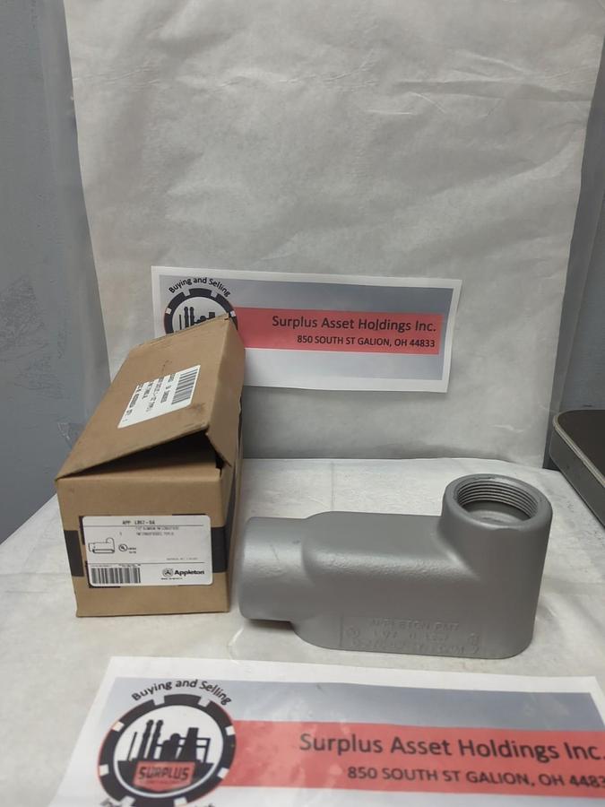 APPLETON,APP-LB57-SA,ALUMINUM FW7 CONDUIT 1-1/2 INCH BODY NOS