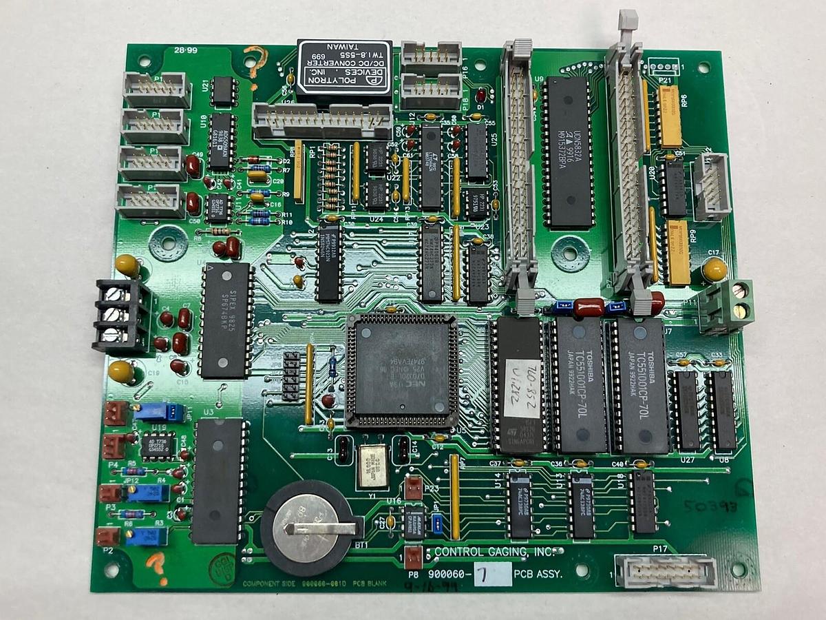 Used Control Gaging,900060-001D,PCB Circuit Board