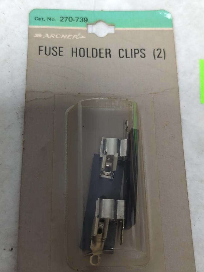 ARCHER,270-739,FUSE HODER CLIPS LOT OF 2-2PCS PACKS NOS