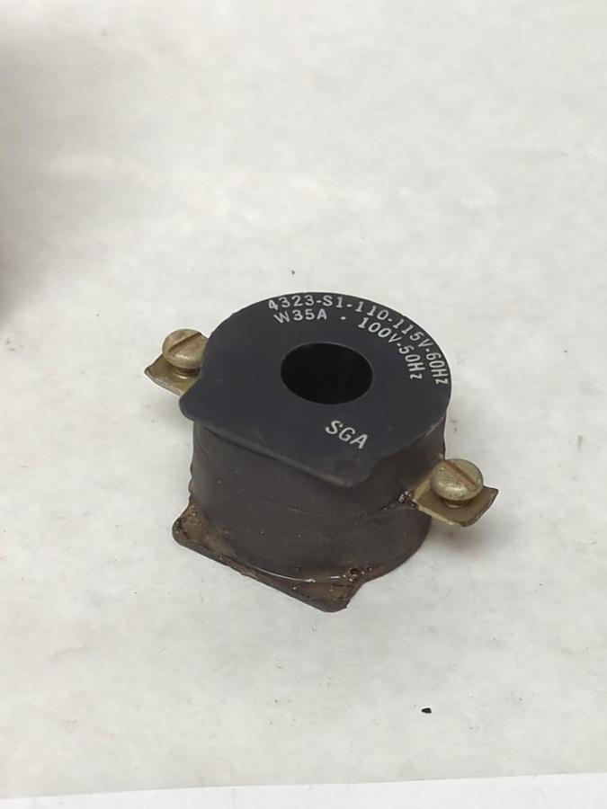 Used SQUARE D,4323-S1-W35A,MAGNETIC COIL SGA 110-115V 60HZ 100V 50HZ PRE-OWNED