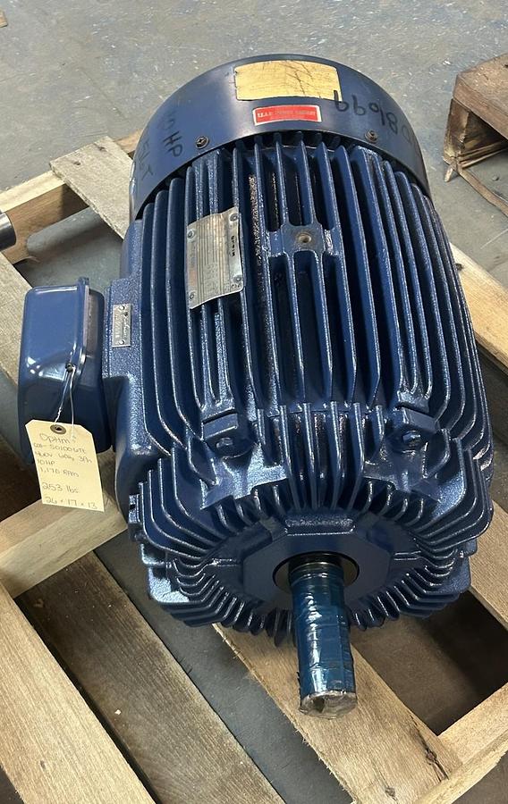 Used WESTINGHOUSE,S01006TE,MOTOR 10HP 1170RPM 230/460V 3PH 256T FRAME