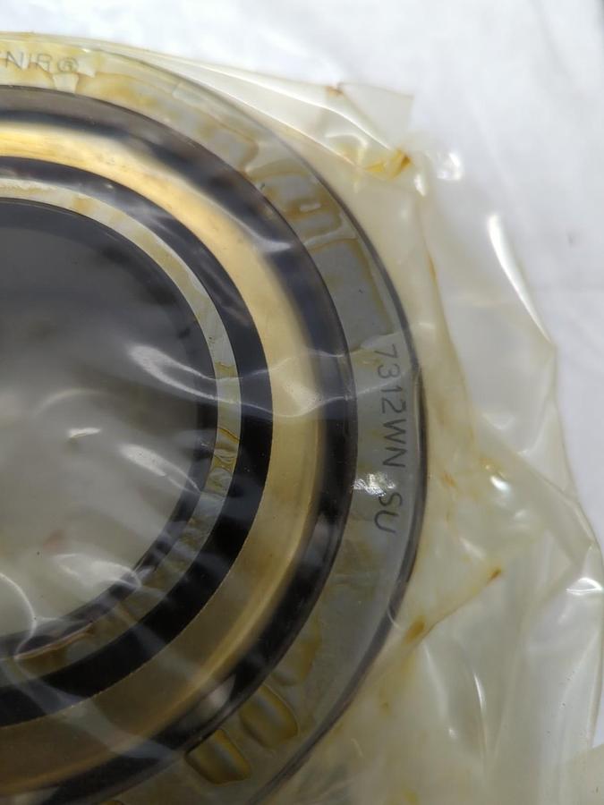 TIMKEN,7312WNSU,ANGULAR CONTACT ROLLER BEARING 60MM BORE NOS