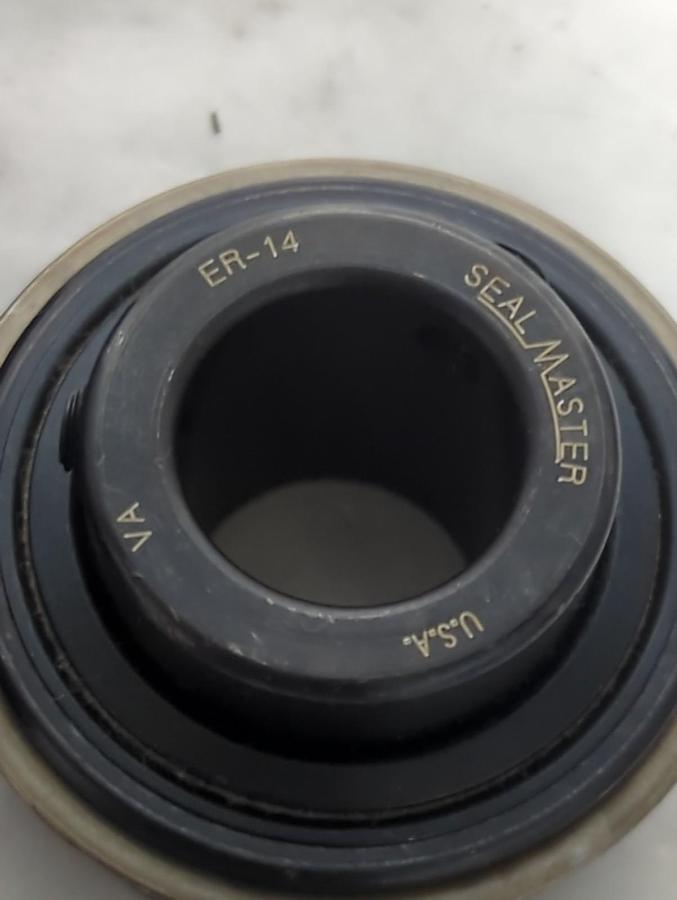 SEALMASTER,ER-14,INSERT BEARING 7/8 INCH BORE WITH COLLAR AND SNAP RING NOS