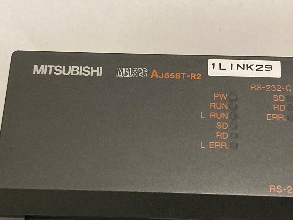 Used Mitsubishi,AJ65BT-R2,Melsec PLC Module RS-232-C
