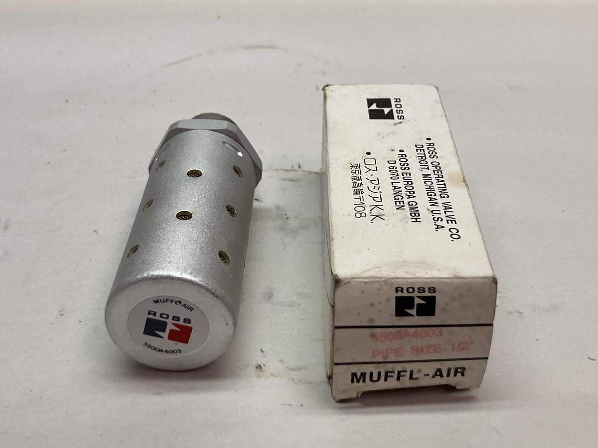 Ross,5500A4003,Pneumatic Silencer Size 1/2 Inch