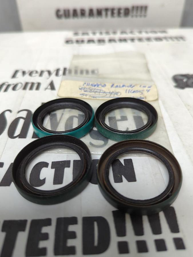 CHICAGO RAWHIDE,11605,OIL SEALS 30MMX40MMX7MM LOT OF 4 NOS