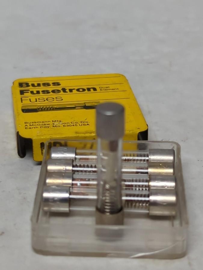 COOPER BUSSMANN,MDL 2/10,DUAL ELEMENT FUSE PACK OF 5 NOS