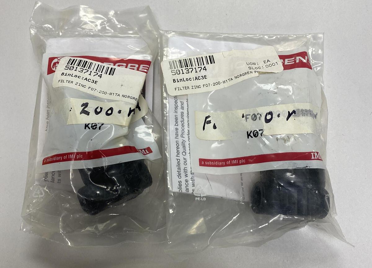 NORGREN,K07,FILTER LOT OF 2 NEW